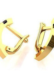 Серьги из золота из Желтое золото от Ювелирный салон Jewelry & Diamonds 1