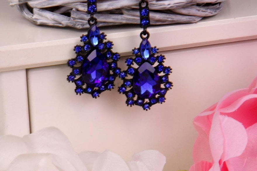 Серьги Индиго из Другие материалы от  2