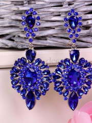 Серьги Regina индиго из Посеребренная бижутерия от  1