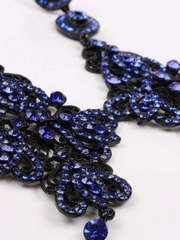 Серьги Роскошные индиго из Другие материалы от  2