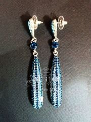 Серьги Идалия из Посеребренная бижутерия от Свадебный салон Amore Mio 1