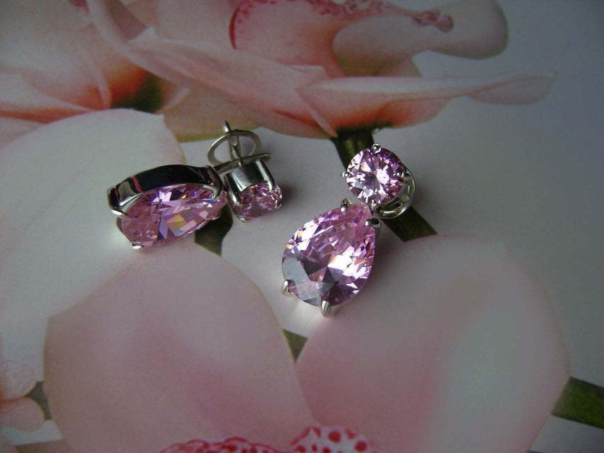 Серьги День Св. Валенитина из Серебро от Ювелирный салон Jewellery Art 2