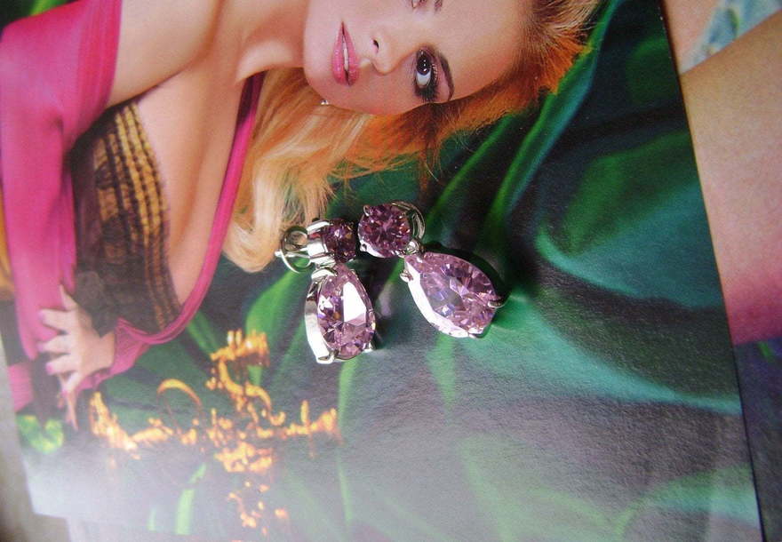 Серьги День Св. Валенитина из Серебро от Ювелирный салон Jewellery Art 5