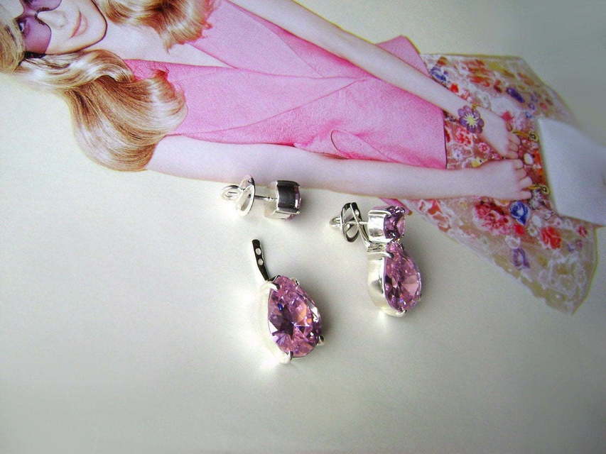 Серьги День Св. Валенитина из Серебро от Ювелирный салон Jewellery Art 6