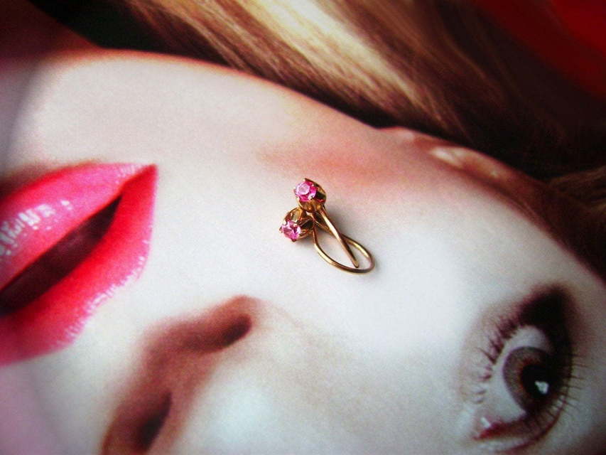 Серьги Рубин из Розовое (красное) золото от Ювелирный салон Jewellery Art 5