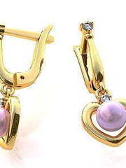 Серьги из золота из Желтое золото от Ювелирный салон Jewelry & Diamonds 1