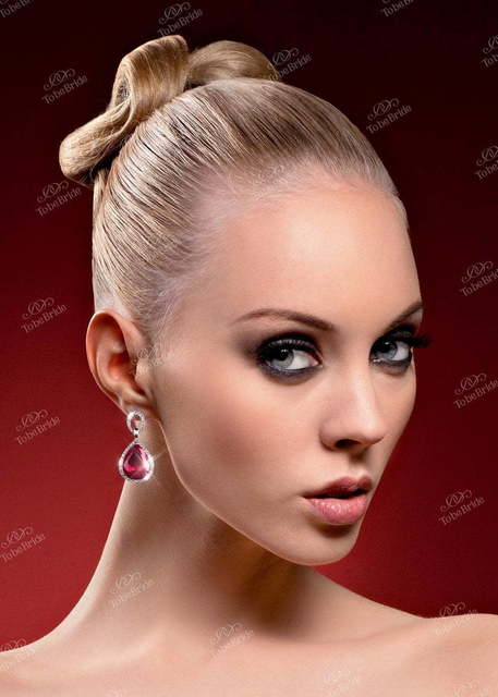 Серьги AL02029 из Посеребренная бижутерия от Свадебный салон To be Bride 2