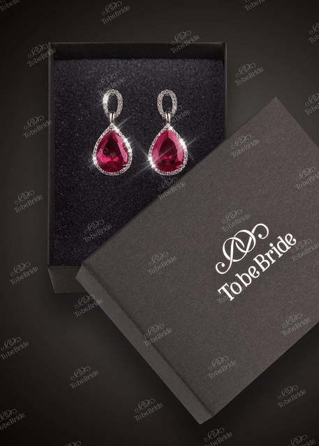 Серьги AL02029 из Посеребренная бижутерия от Свадебный салон To be Bride 3