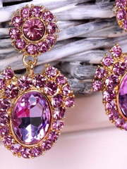 Серьги Lavander из Позолоченная бижутерия от  2