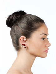 Каффы на ухо из Серебро от  2