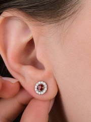 Серьги AOG-SE-0021 из Белое золото от Ювелирный салон Art of glow 2