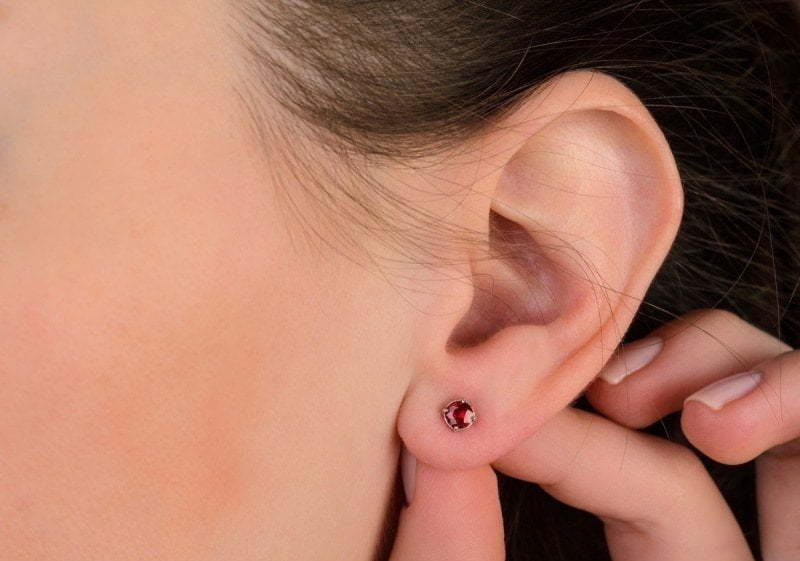 Серьги AOG-SE-0021 из Белое золото от Ювелирный салон Art of glow 3