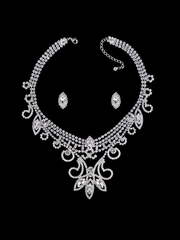 Комплект F05544 из Посеребренная бижутерия от Свадебный салон To be Bride 1