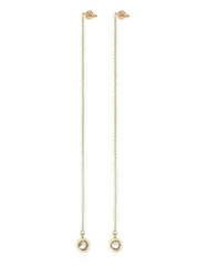 Серьги с мультисапфирами AOG-SE-0026 из Желтое золото от Ювелирный салон Art of glow 1