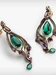 Серьги Lovely spring из Серебро от  1