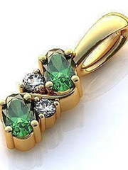 Подвеска из золота из Желтое золото от Ювелирный салон Jewelry & Diamonds 1