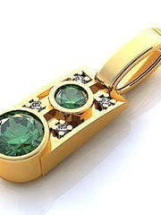 Подвеска из золота из Желтое золото от Ювелирный салон Jewelry & Diamonds 1