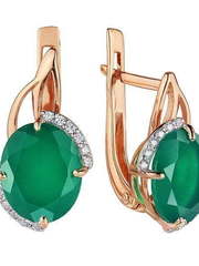 Серьги 0220266АгФ из Розовое (красное) золото от Ювелирный салон Юверос 1