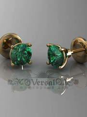 Серьги VGS0159 из Розовое (красное) золото от Ювелирный Дом Версаль 1