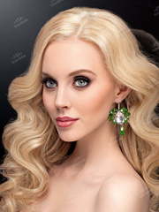 Серьги TB706 из Посеребренная бижутерия от Свадебный салон To be Bride 1