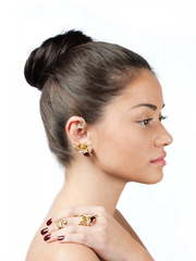 Kафф на ухо из Желтое золото от  2