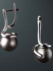 Серьги из Белое золото от Ювелирный салон Jewelry & Diamonds 1