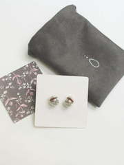 Серьги Fuhsia пусеты из Серебро от  2