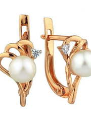 Серьги 2646001 из Розовое (красное) золото от Ювелирный салон Юверос 1