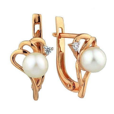 Серьги 2646001 из Розовое (красное) золото от Ювелирный салон Юверос 1