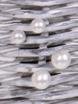 Серьги-гвоздики la perla из Позолоченная бижутерия, Посеребренная бижутерия от  2