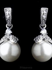 Серьги 80675 из Посеребренная бижутерия от Свадебный салон Примавера 1