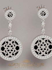 Серьги VGS0140 из Белое золото, Платина от Ювелирный Дом Версаль 1