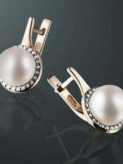 Серьги из Желтое золото от Ювелирный салон Jewelry & Diamonds 1