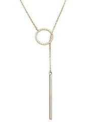 Колье с бриллиантовым кругом AOG-YMN-0013 из Желтое золото от Ювелирный салон Art of glow 1