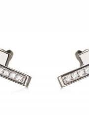 Дизайнерские серьги из белого золота с бриллиантами AOG-SE-0011W из Белое золото от Ювелирный салон Art of glow 1