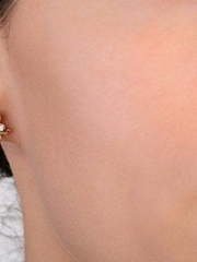 Очаровательные серьги из красного золота с бриллиантами AOG-DE-0038 из Розовое (красное) золото от Ювелирный салон Art of glow 2