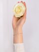 Тонкий браслет с бриллиантовой дорожкой AOG-YMB-0003 из Белое золото от Ювелирный салон Art of glow 2