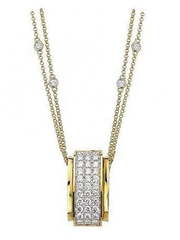 Колье из золота с бриллиантами AOF-DN-0004 из Желтое золото от Ювелирный салон Art of glow 1