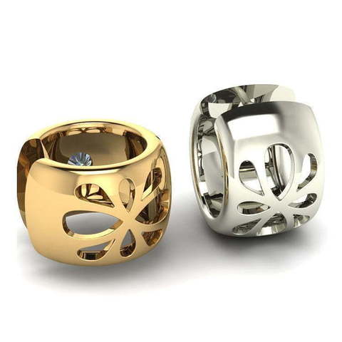 Серьги из Желтое золото, Белое золото от Ювелирный салон Jewelry & Diamonds 2