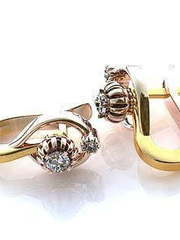 Серьги из золота из Желтое золото от Ювелирный салон Jewelry & Diamonds 1