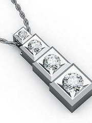 Подвеска из Белое золото от Ювелирный салон Jewelry & Diamonds 1