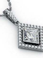 Подвеска из Белое золото от Ювелирный салон Jewelry & Diamonds 1