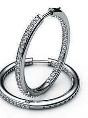 Серьги из Белое золото от Ювелирный салон Jewelry & Diamonds 1