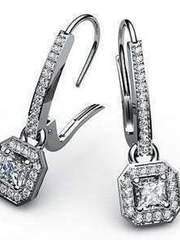 Серьги из Белое золото от Ювелирный салон Jewelry & Diamonds 1