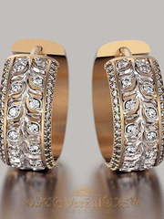 Серьги VGS0151 из Розовое (красное) золото от Ювелирный Дом Версаль 1