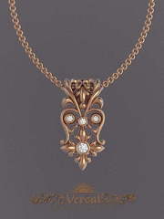 Подвеска VGPS0110 из Розовое (красное) золото от Ювелирный Дом Версаль 1