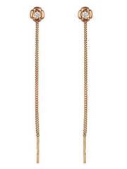 Серьги 2225001 из Розовое (красное) золото от Ювелирный салон Юверос 1