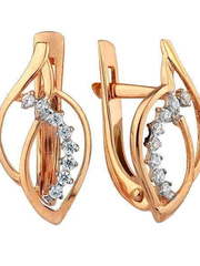 Серьги 2668001 из Розовое (красное) золото от Ювелирный салон Юверос 1