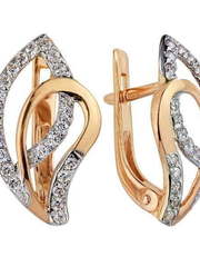 Серьги 2757001 из Розовое (красное) золото от Ювелирный салон Юверос 1