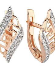 Серьги 2591001 из Розовое (красное) золото от Ювелирный салон Юверос 1